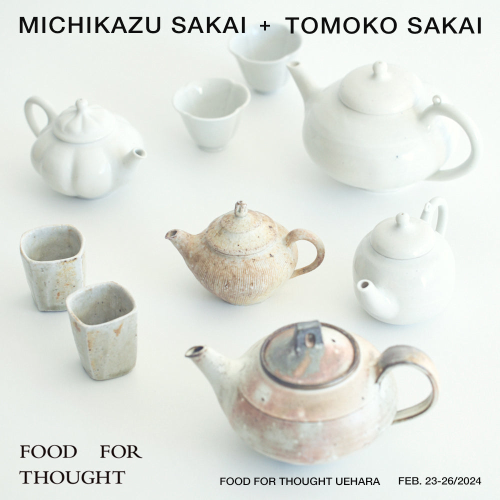 境道一・知子展 2/23(金)-26(月) 上原店にて開催!