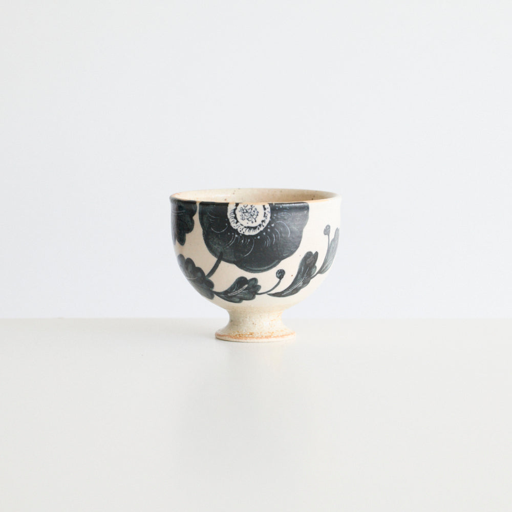 83 Green lotus square plate (S)