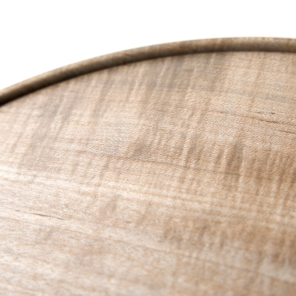 Japanese maple tray 300mm iron mordant glass coating