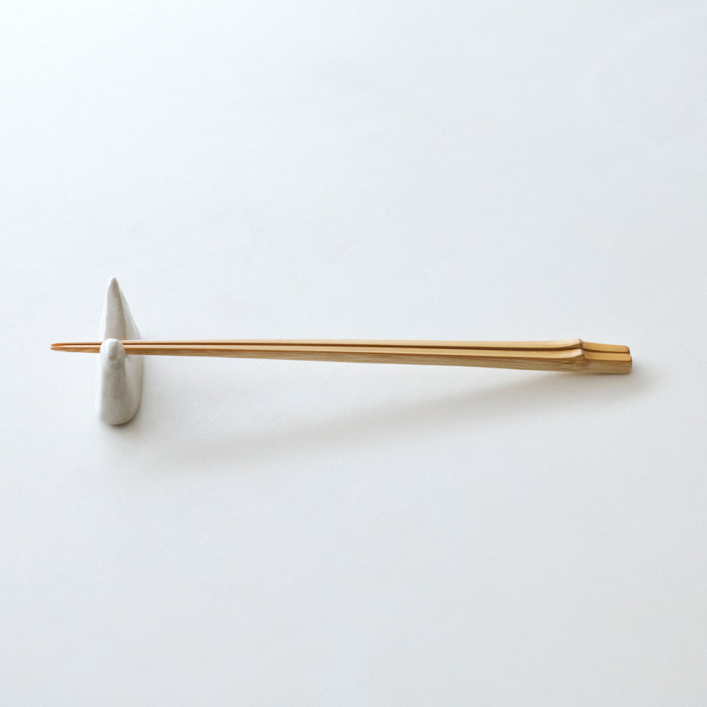 09 Chopstick Rest, White Dove