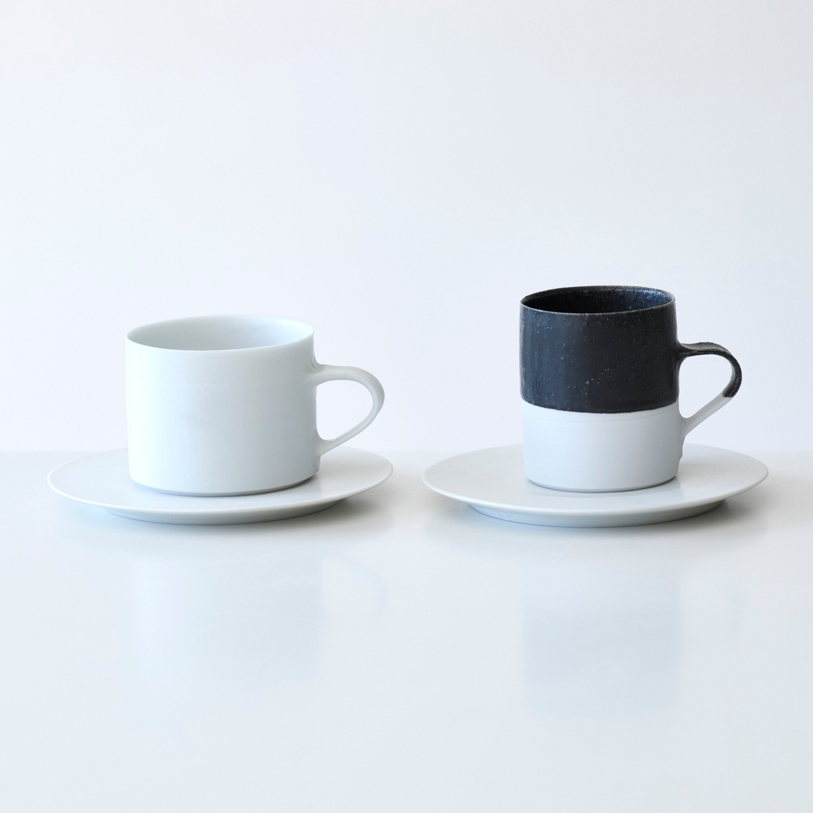 15 コーヒーカップ 白黒