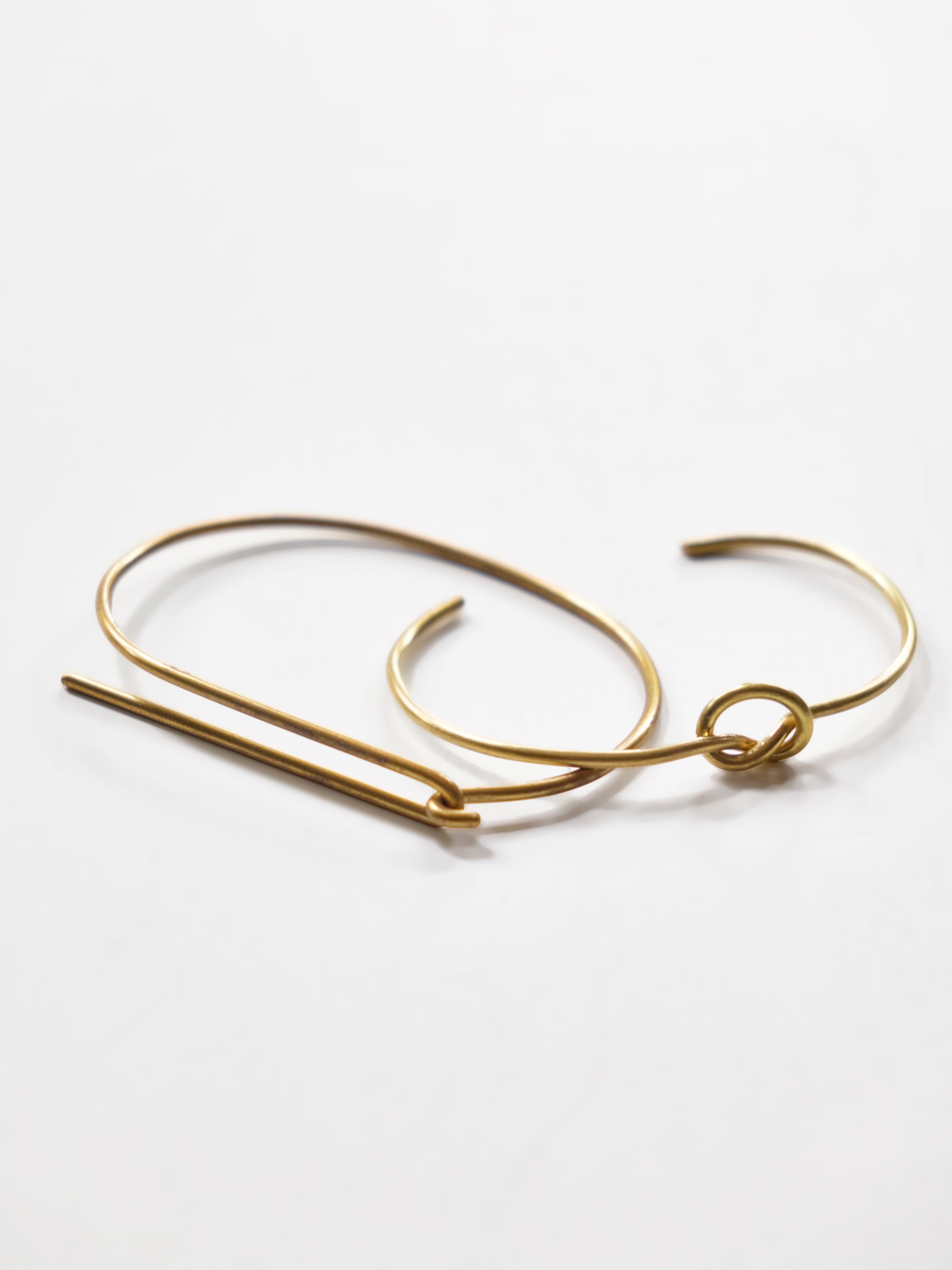 79 バングル/真鍮 結び