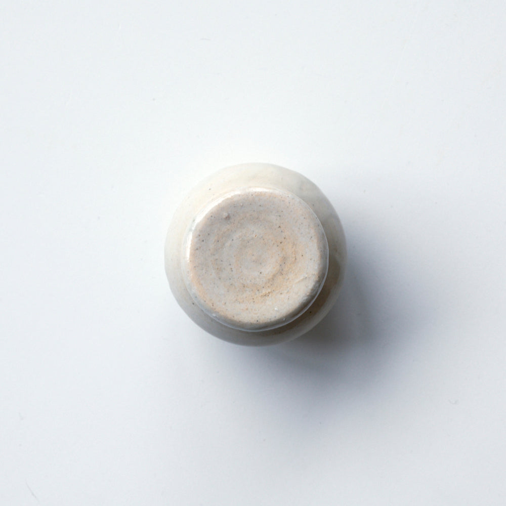 49 白瓷蓋物 小