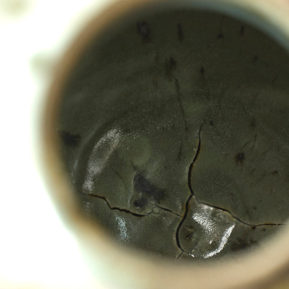 07 梨灰釉窯変壺