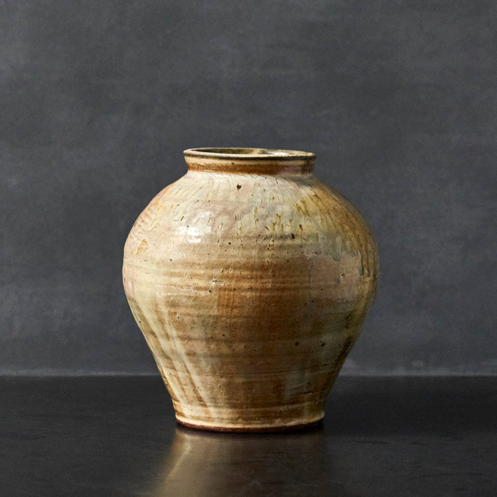 06 窯変壺