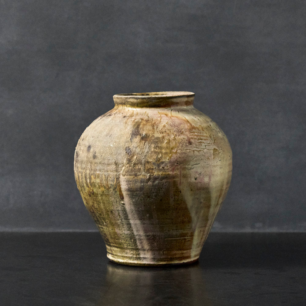 06 窯変壺
