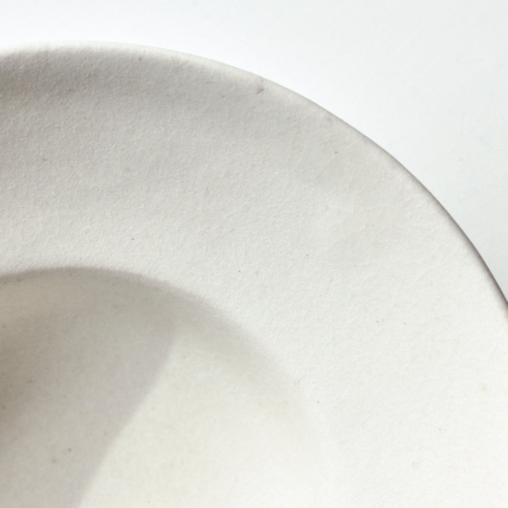 210 リム鉢 白 7寸