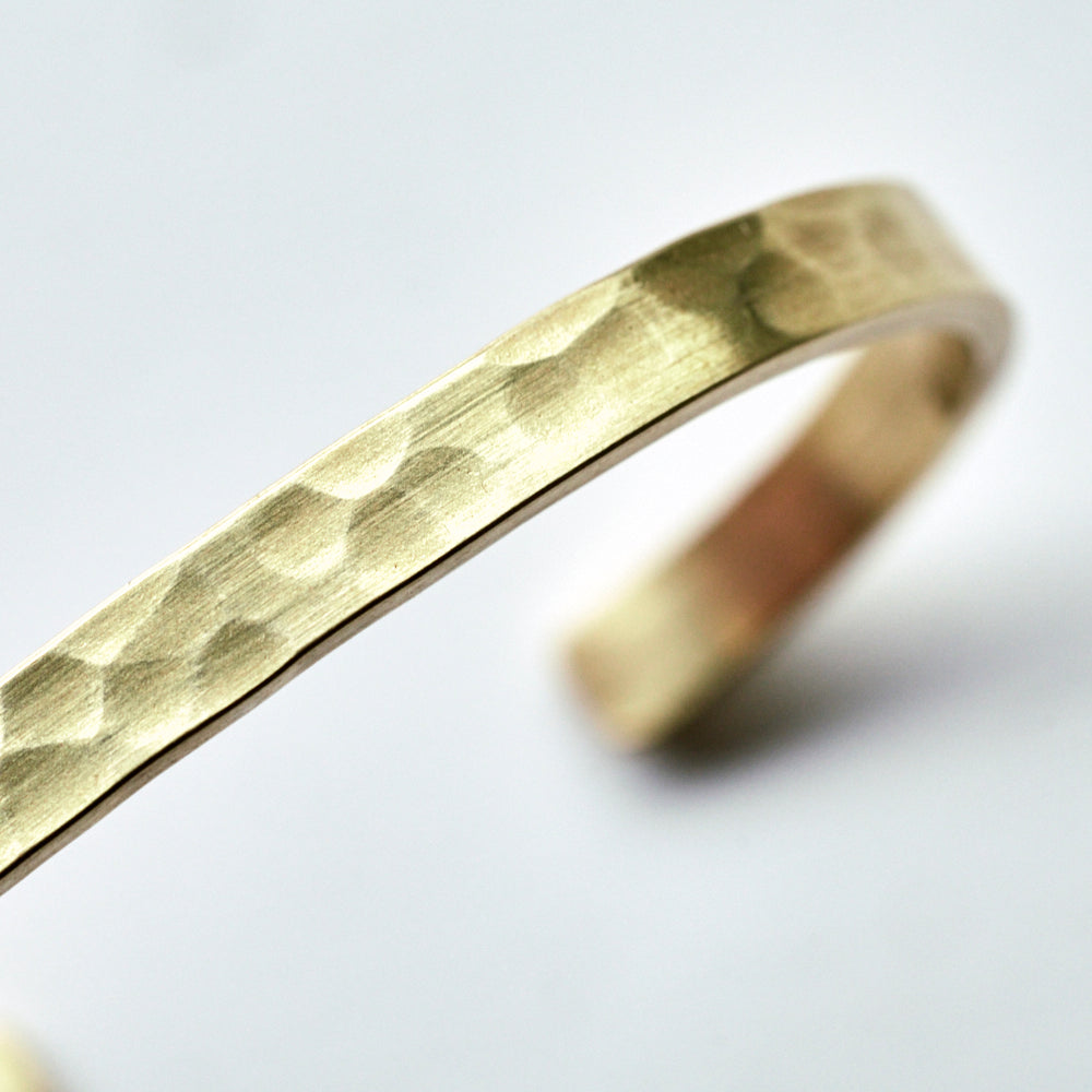 81 バングル/真鍮 平打ち・太