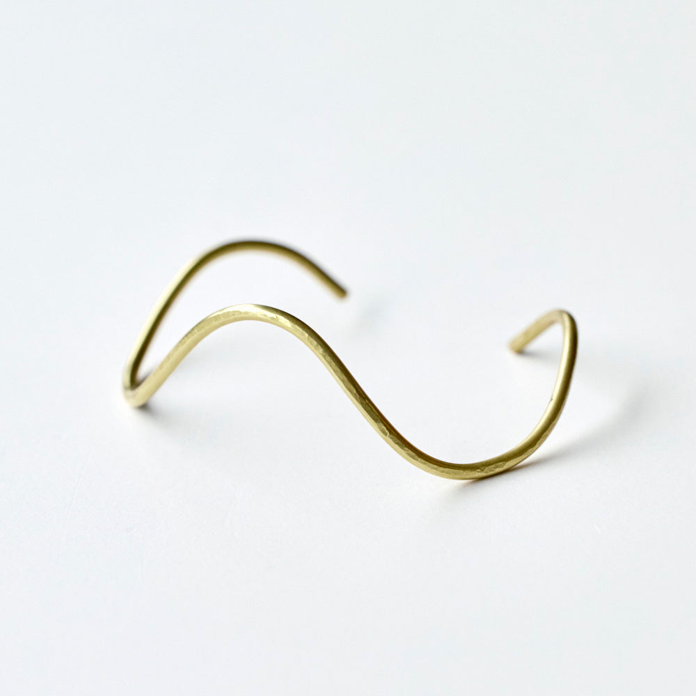 77 バングル/真鍮 なみなみ