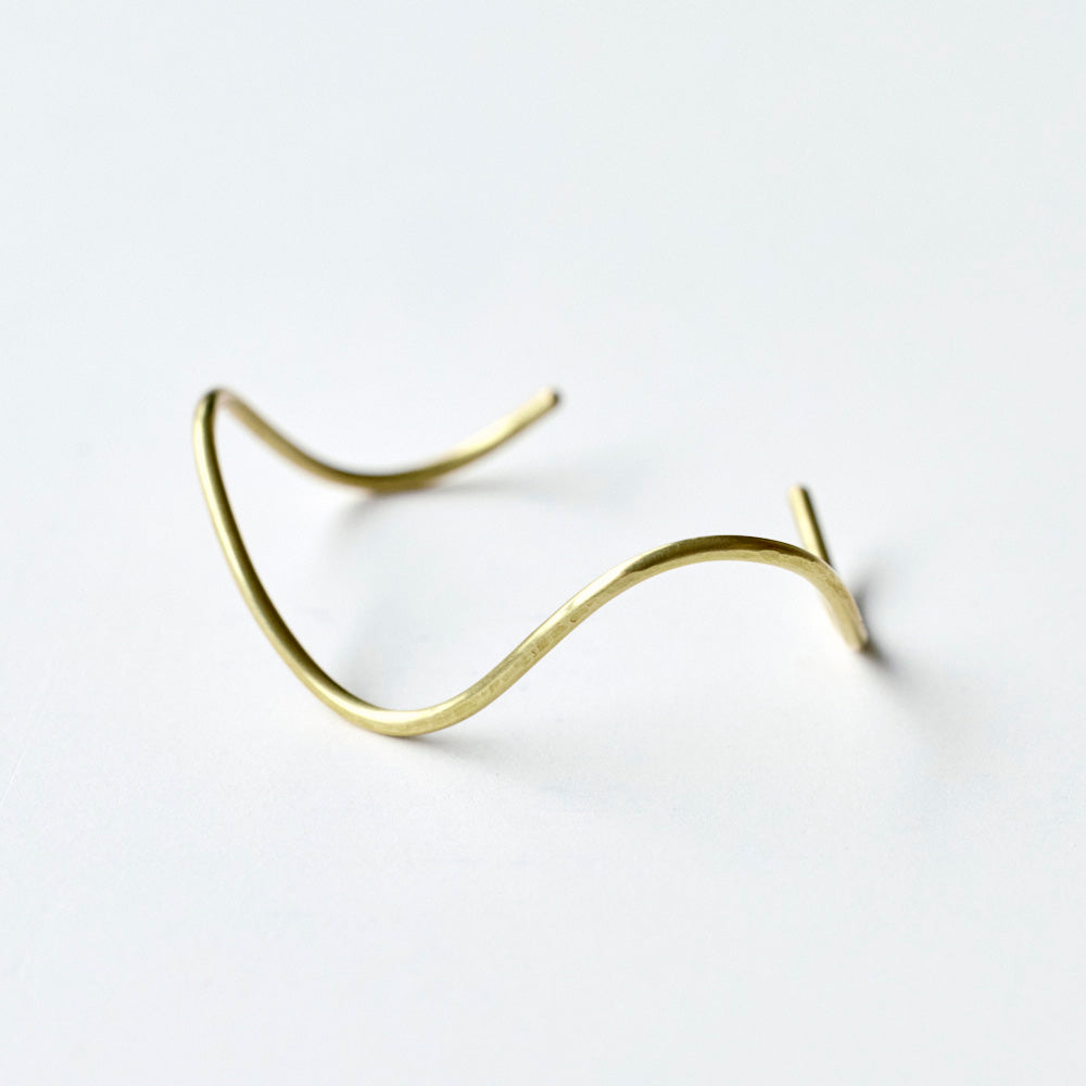 77 バングル/真鍮 なみなみ