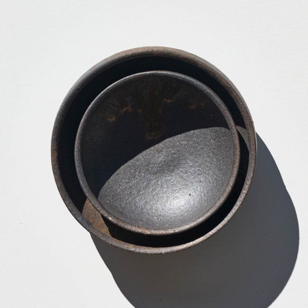 14 4寸托鉢 黒釉