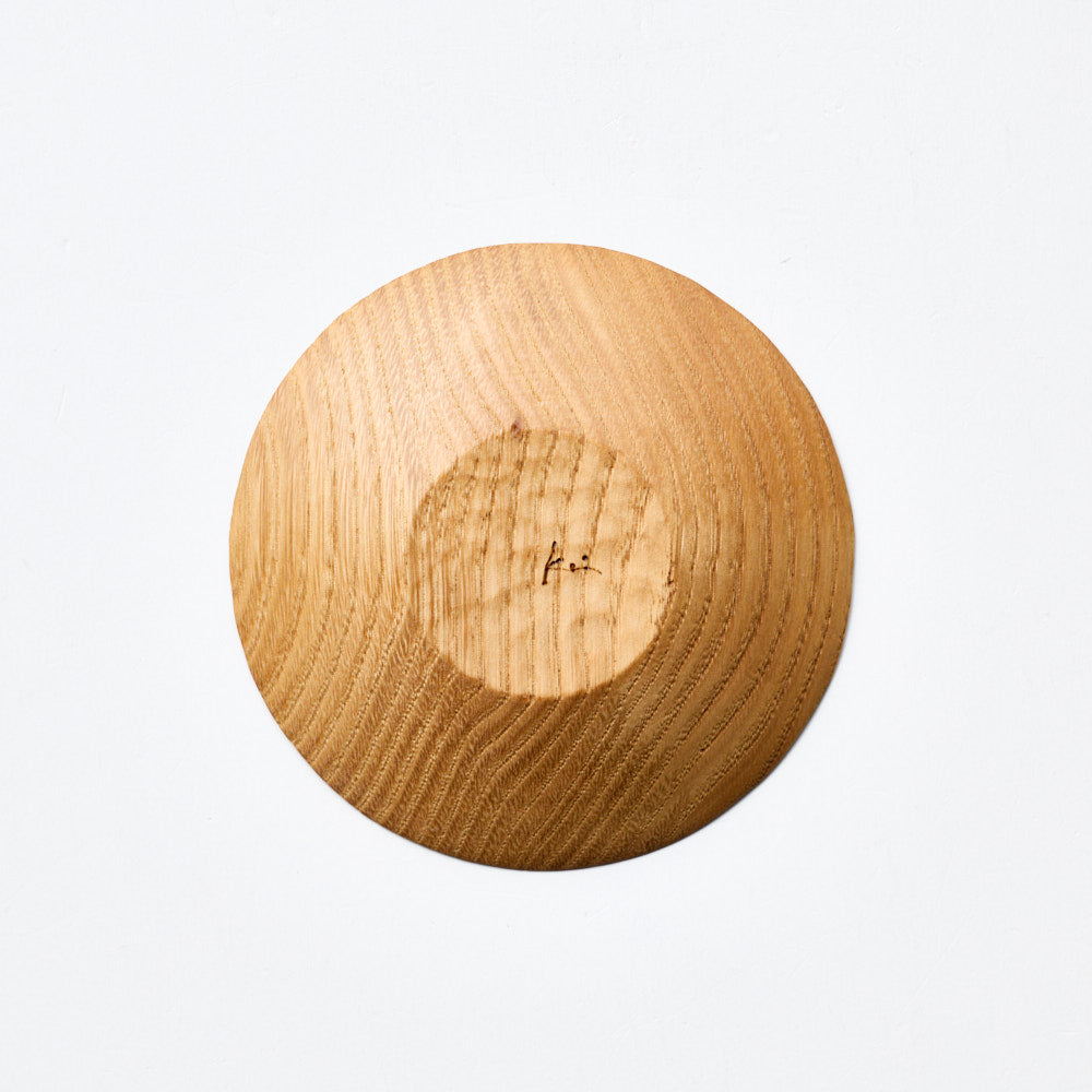 113 クリ 彫目皿