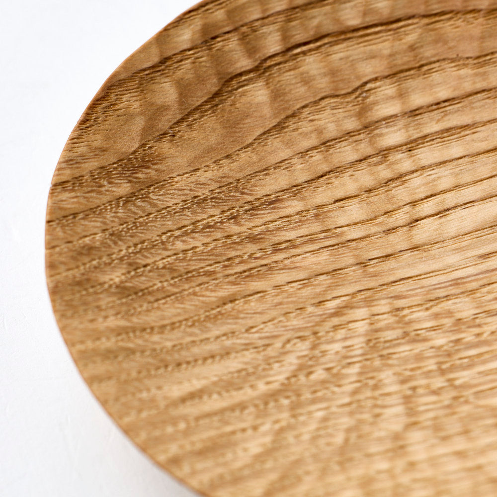 113 クリ 彫目皿