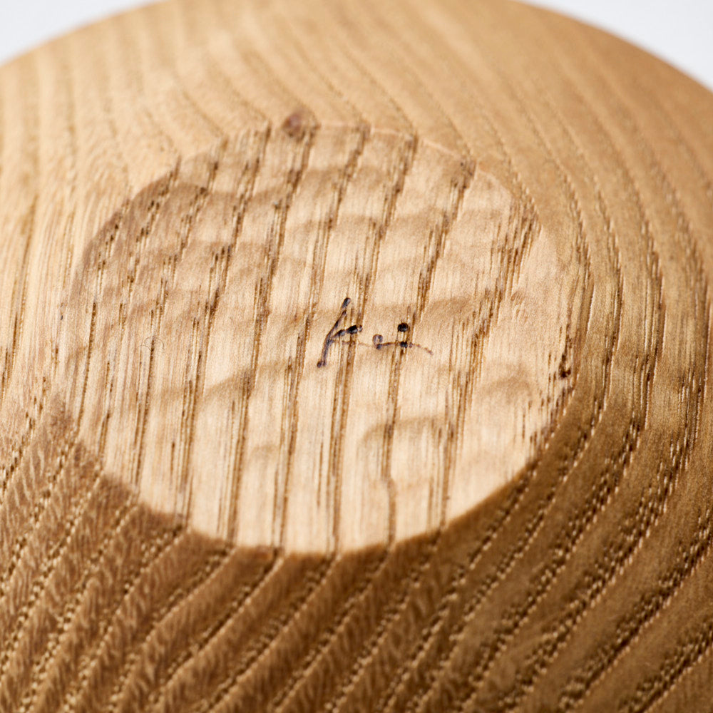 113 クリ 彫目皿