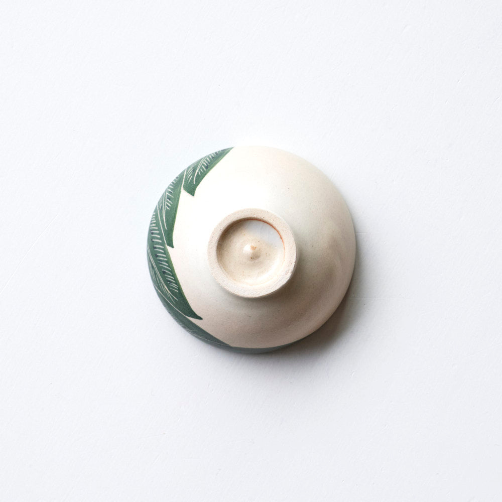 58_A ヒラヒラバナナの葉 杯