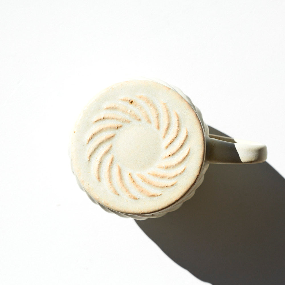 17B 茶漉し付きマグ(白)