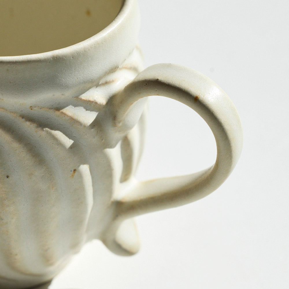 17B 茶漉し付きマグ(白)