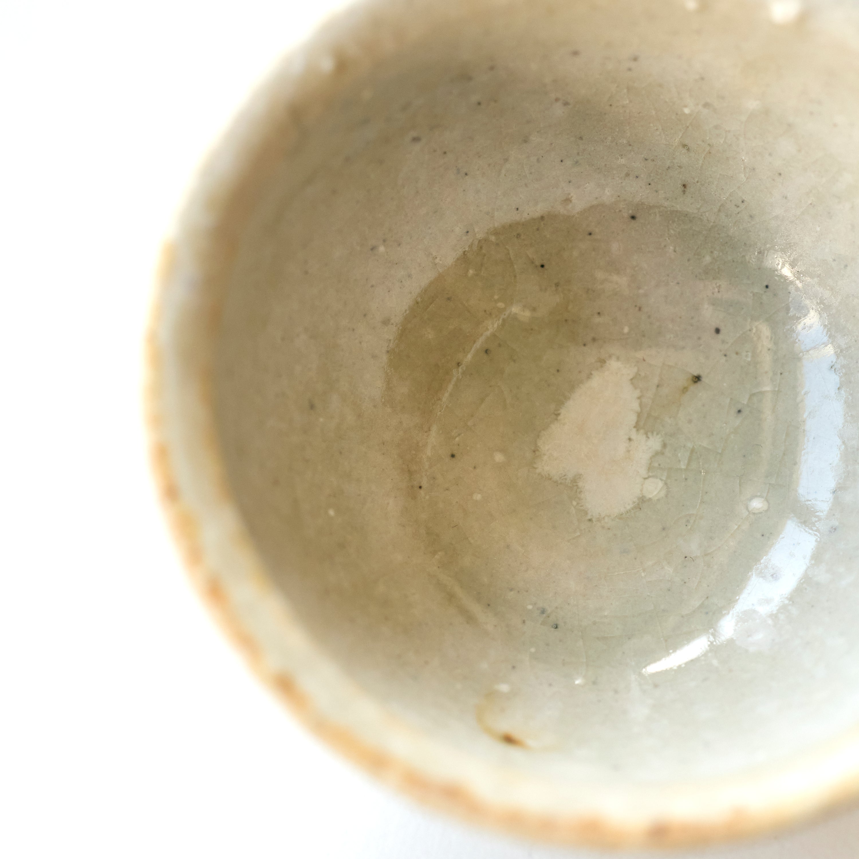 08 ミモザ灰釉 茶杯