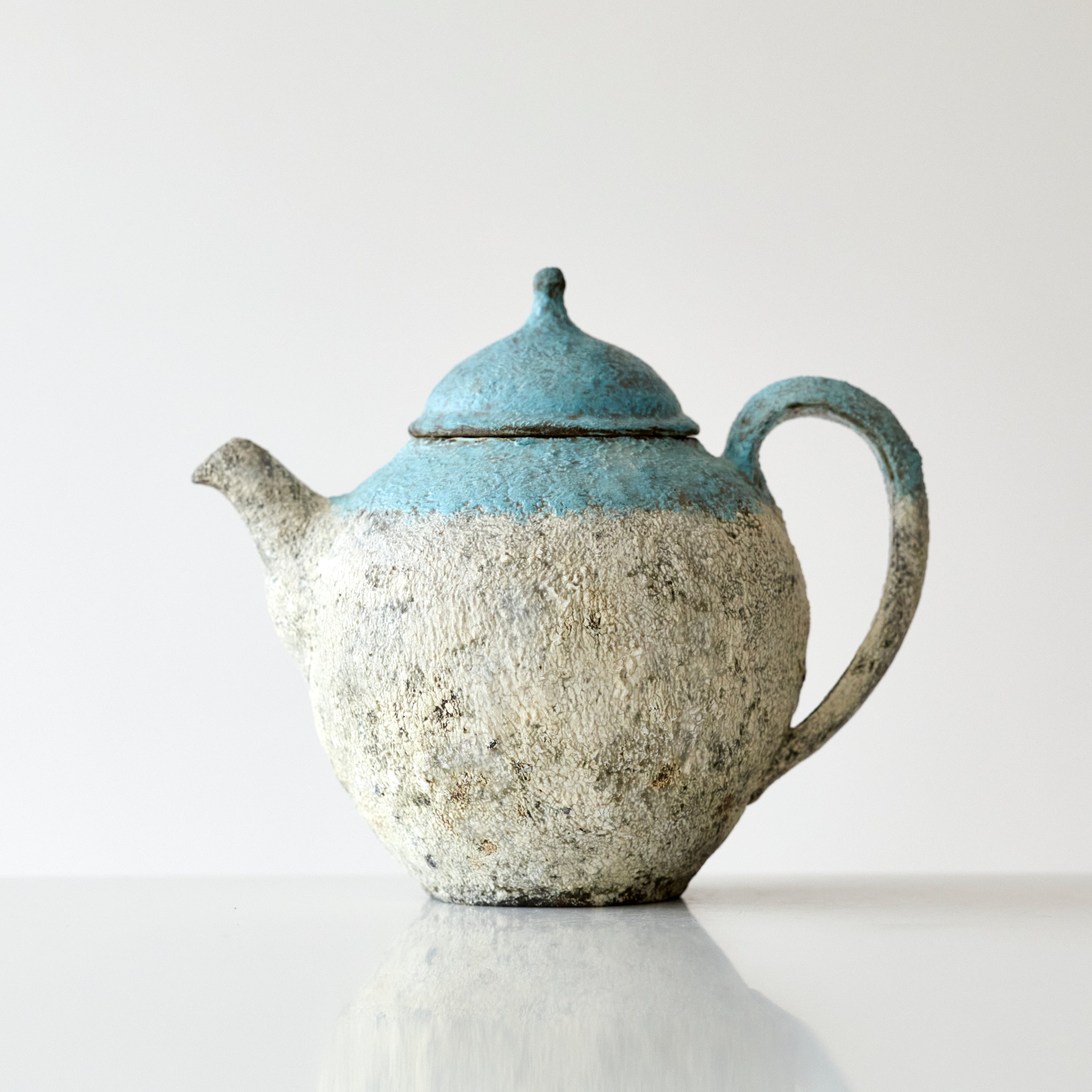 99 刷毛目茶壺