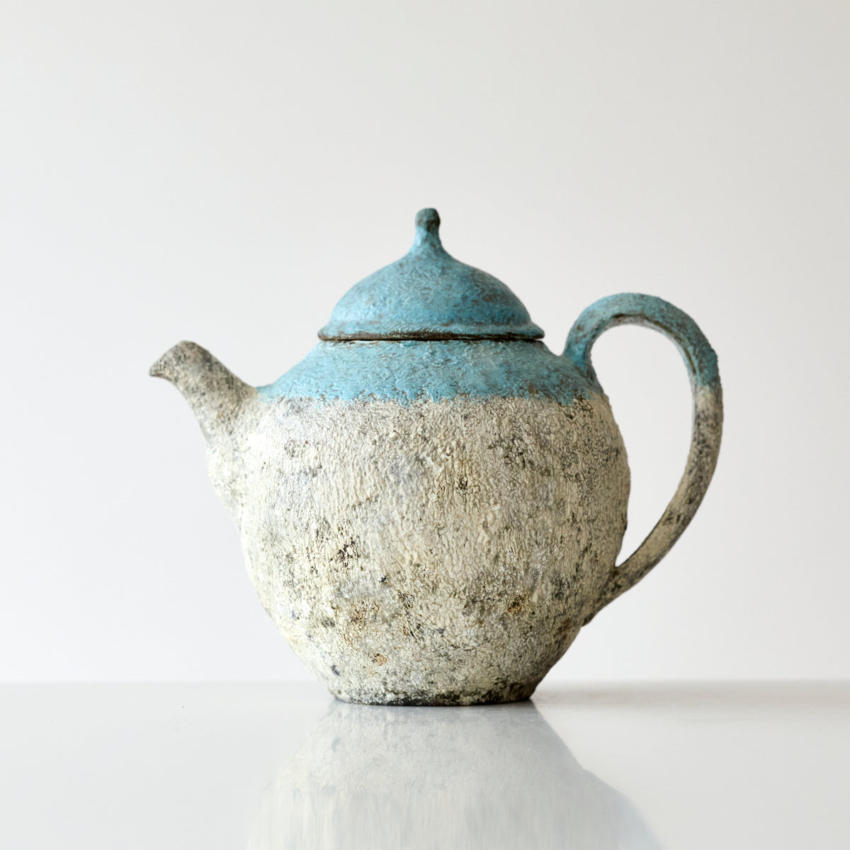 99 刷毛目茶壺