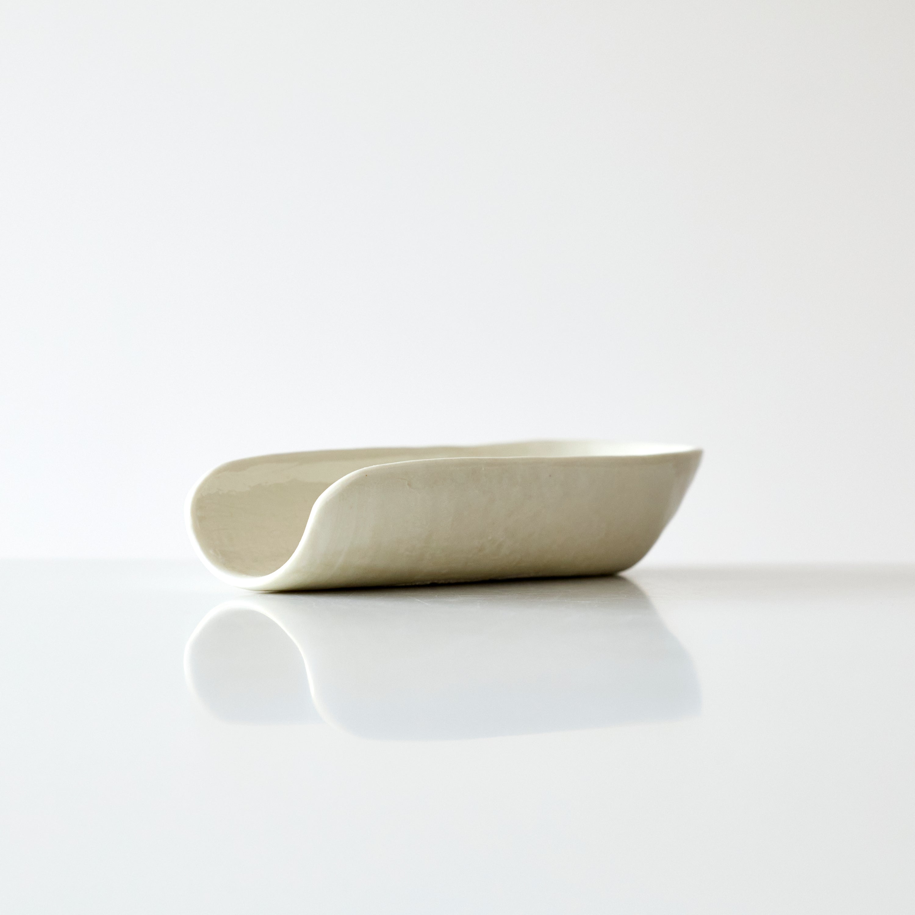 White Porcelain Noodle Bowl