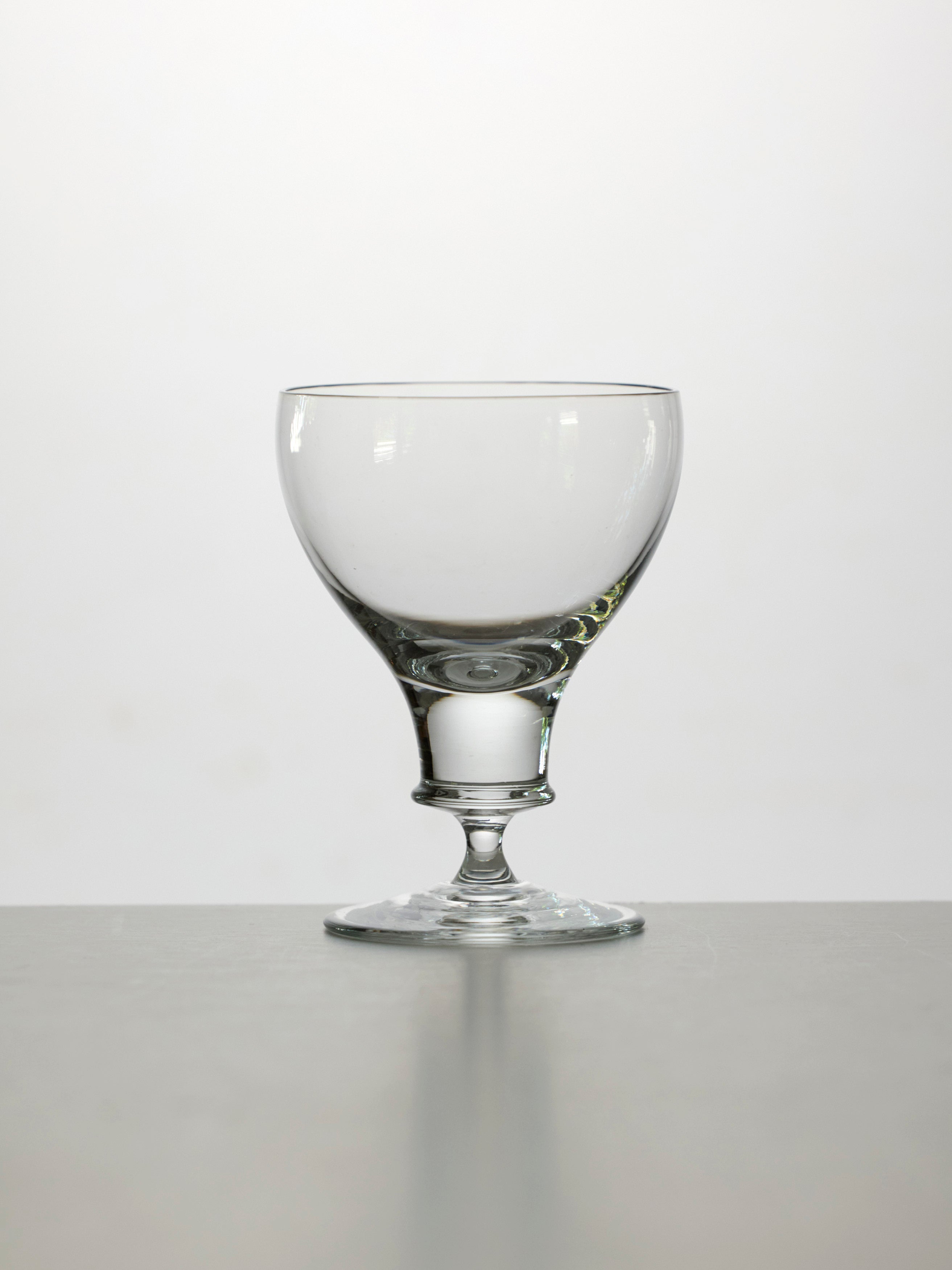 22 solid node short goblet