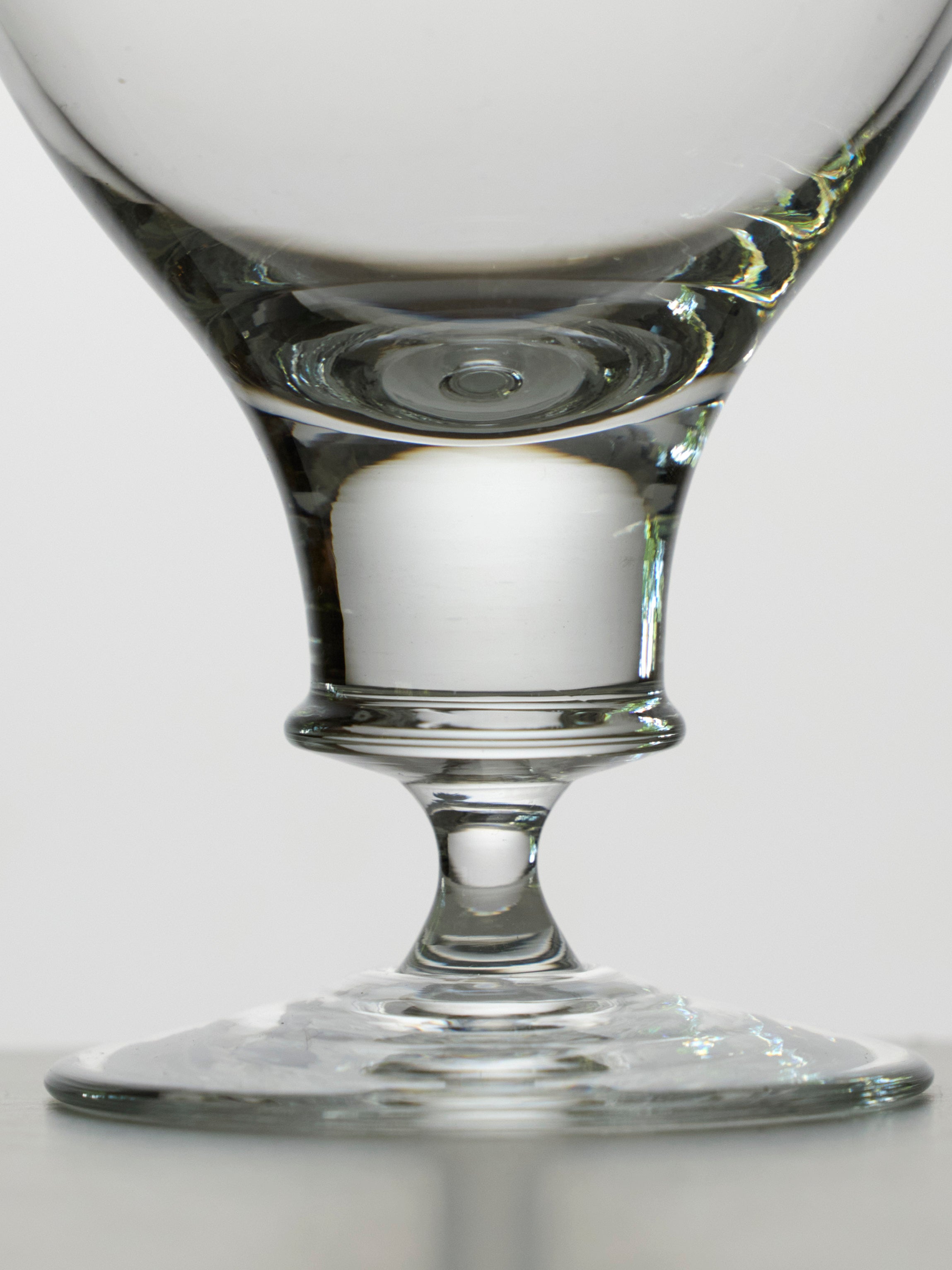 22 solid node short goblet