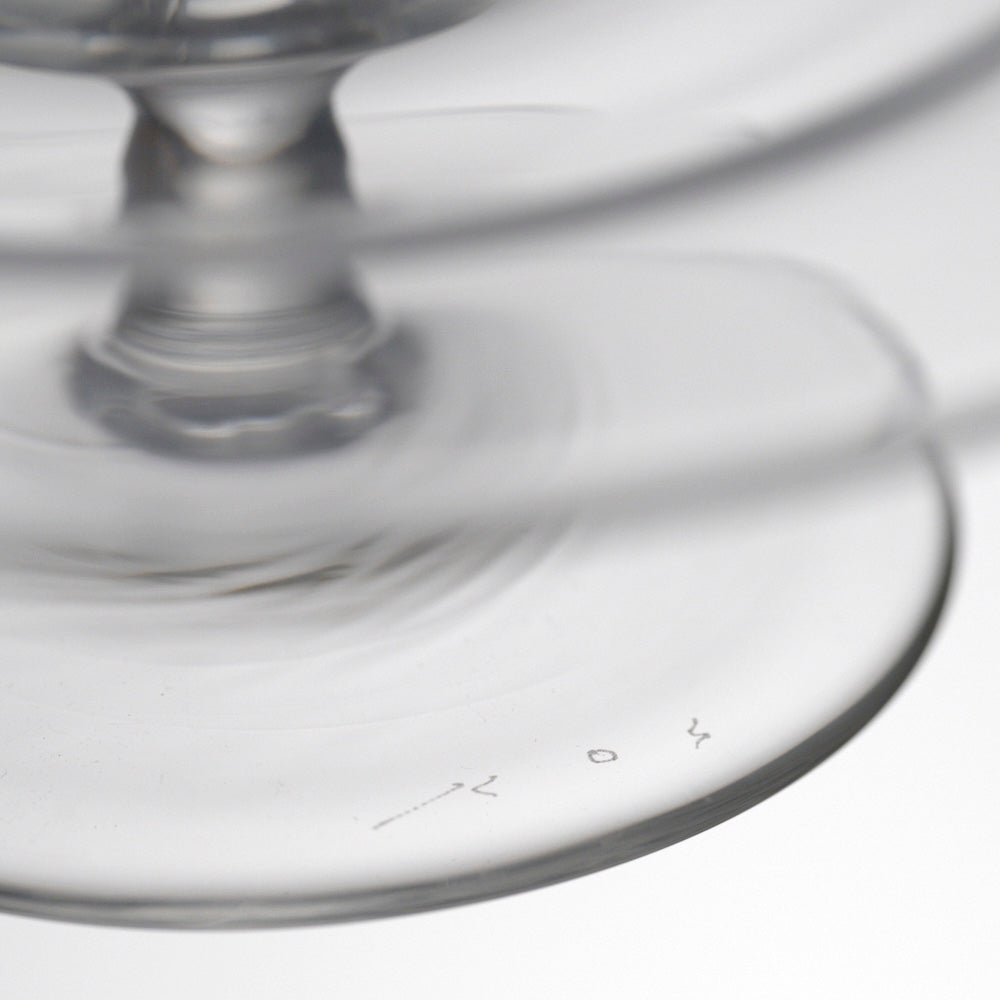 Drop Stem Glass (round)