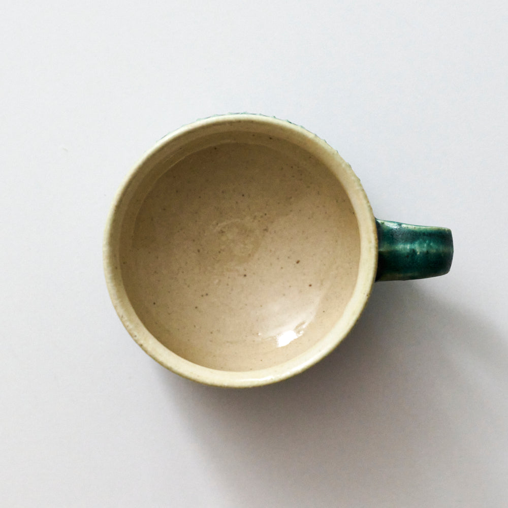 118 織部釉cup