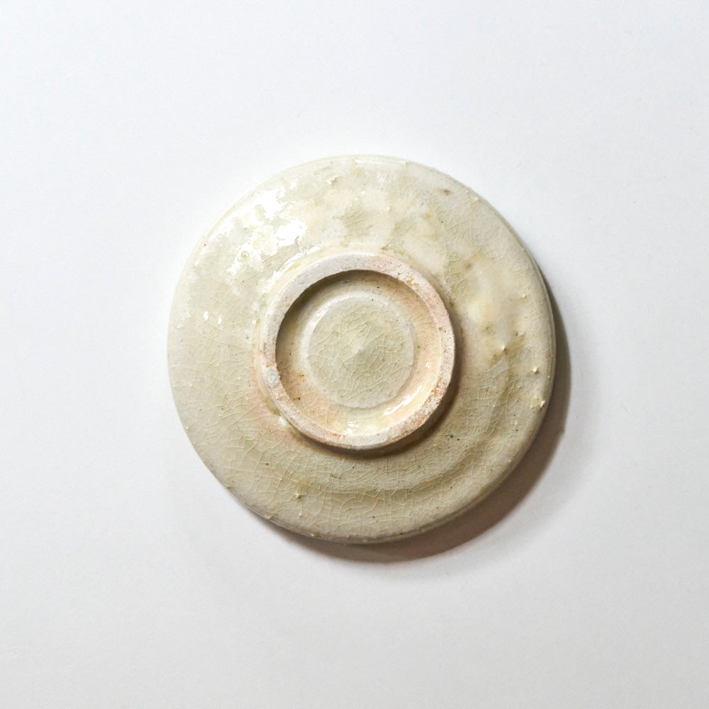 117 ミモザ灰釉菓子小鉢