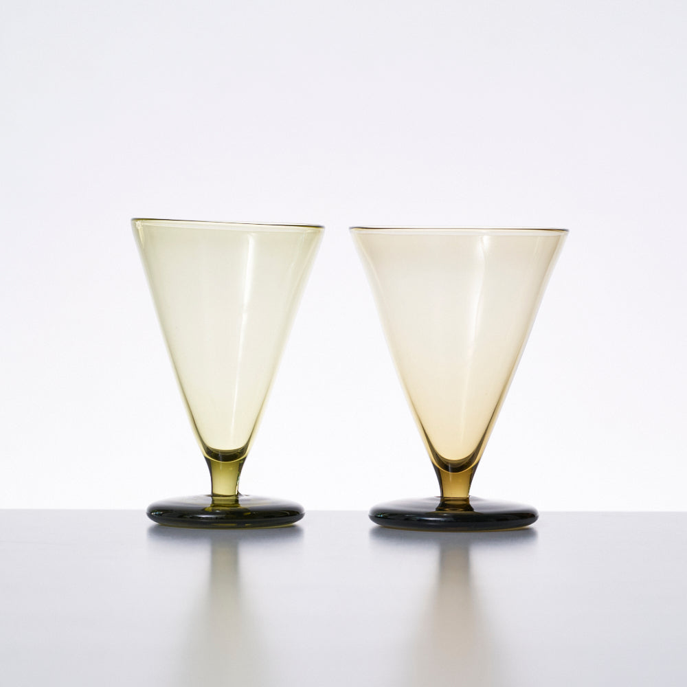 78 飴グレー 三角杯