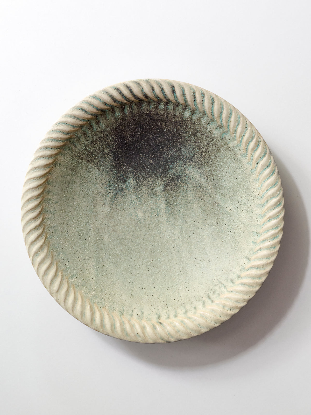 04 8-inch Plate (Teal)
