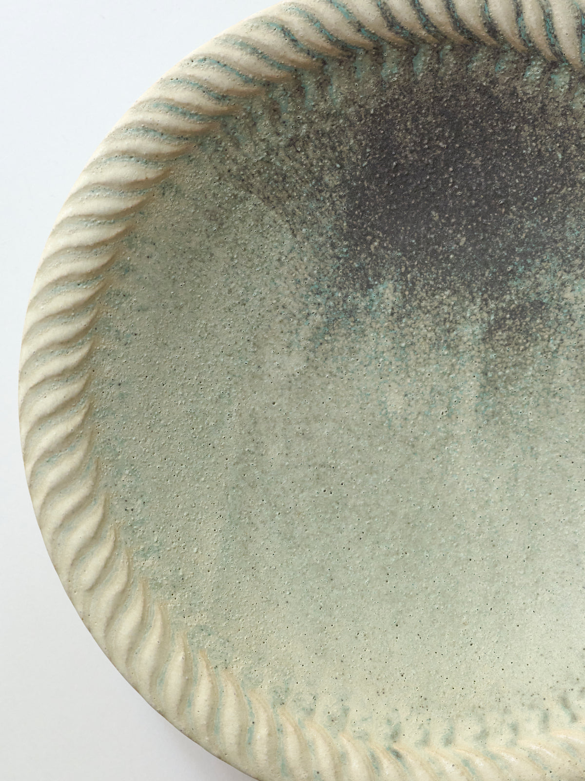 04 8-inch Plate (Teal)