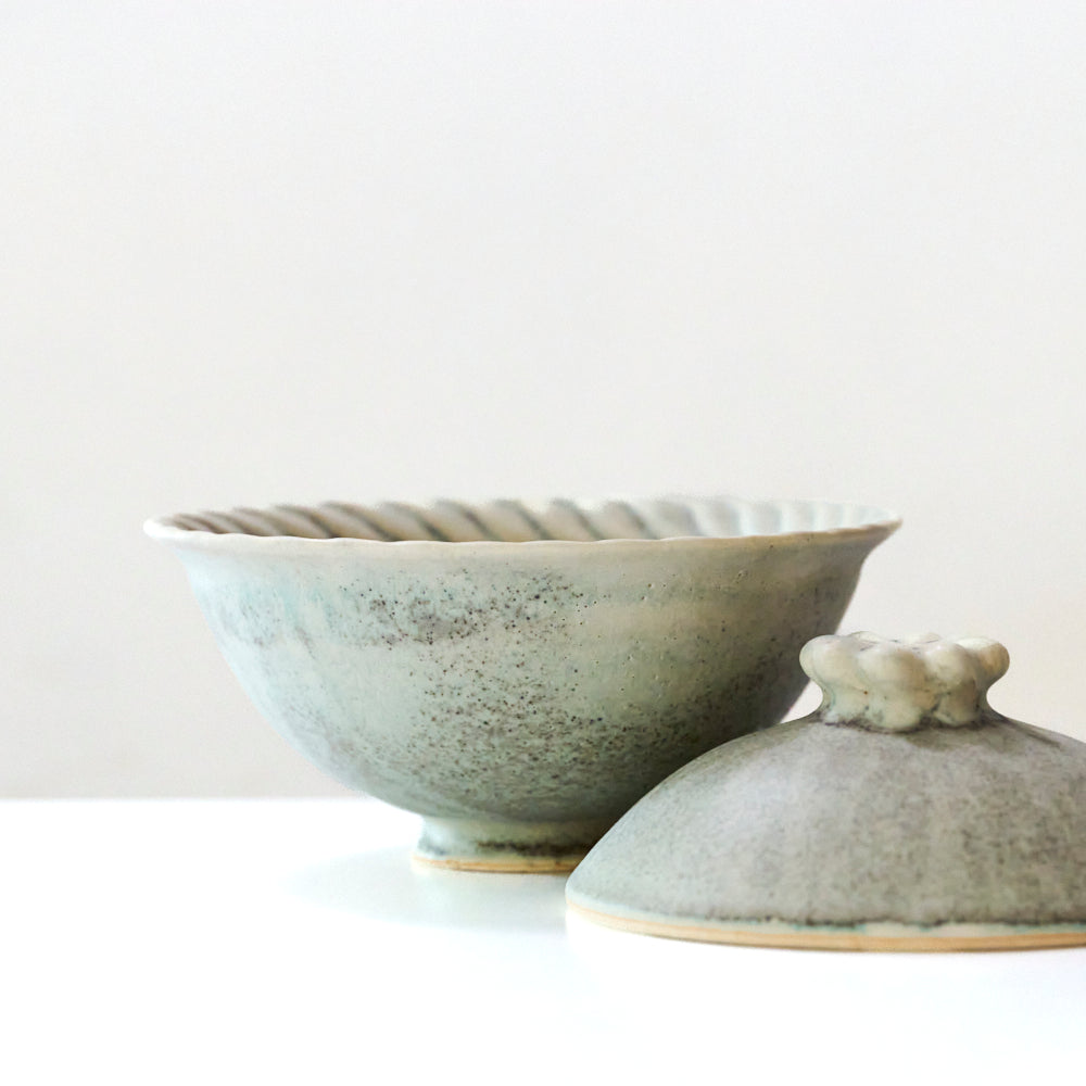 11C Donburi Bowl with Lid L, Teal