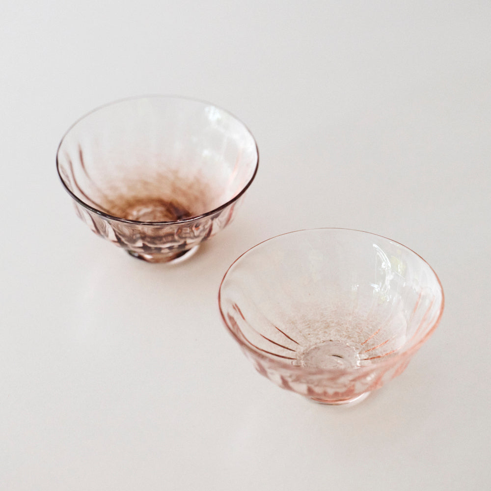48 B Nakage Sake Cup Ruby