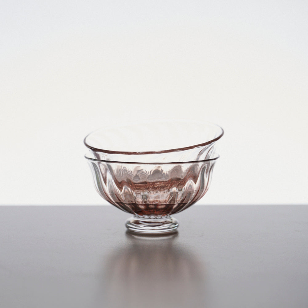 48 B Nakage Sake Cup Ruby