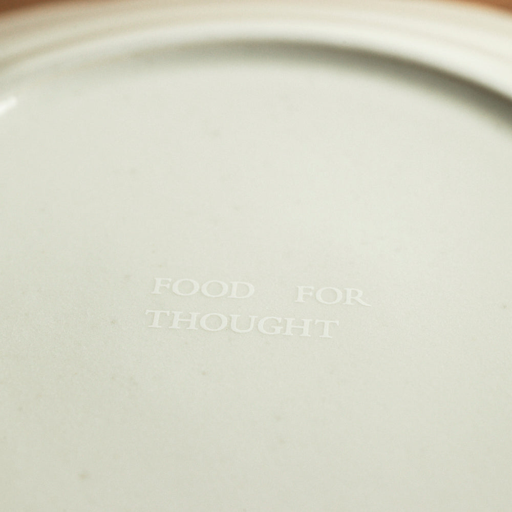 Paperwhite Flower Rim Plate M