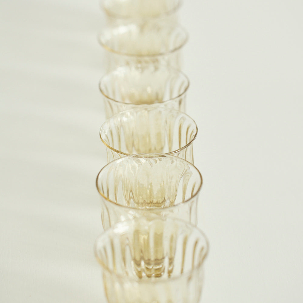 "はなかげ" 丸酒器 アンバー