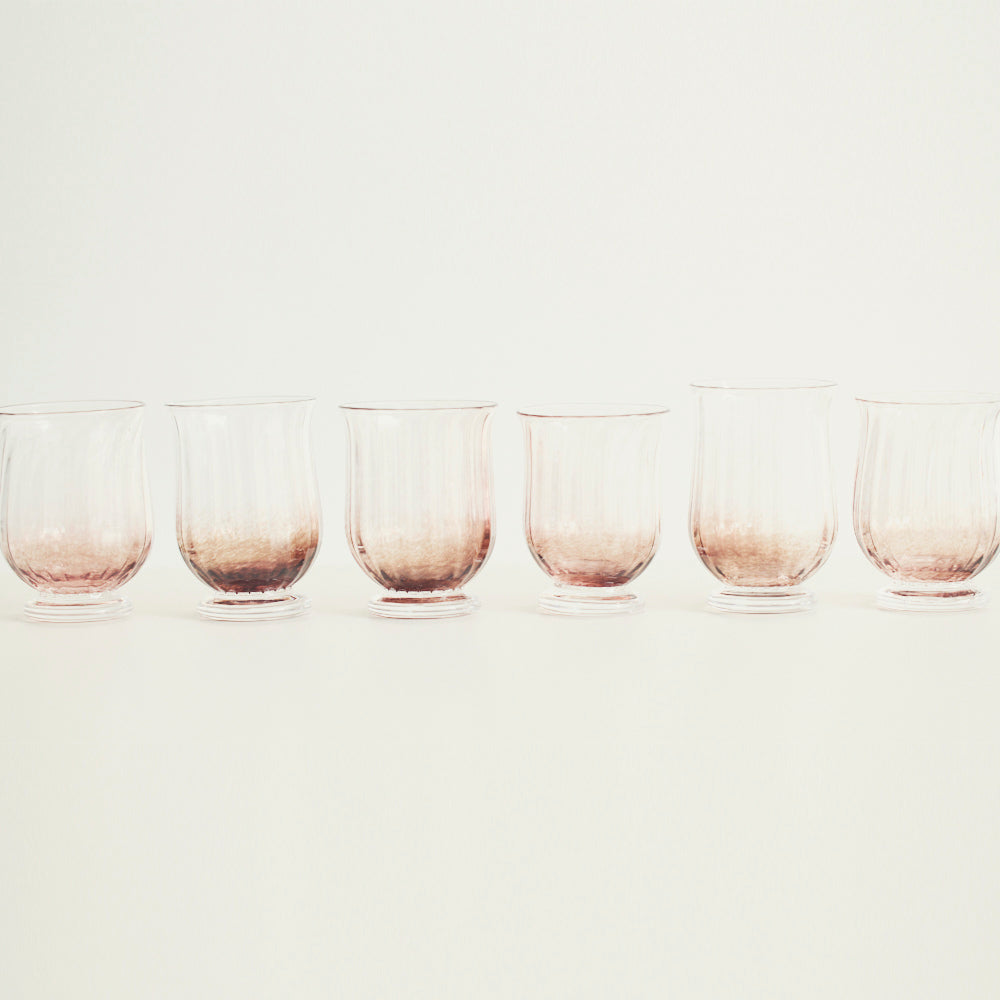 "Hanakage" Sake Cup, Ruby
