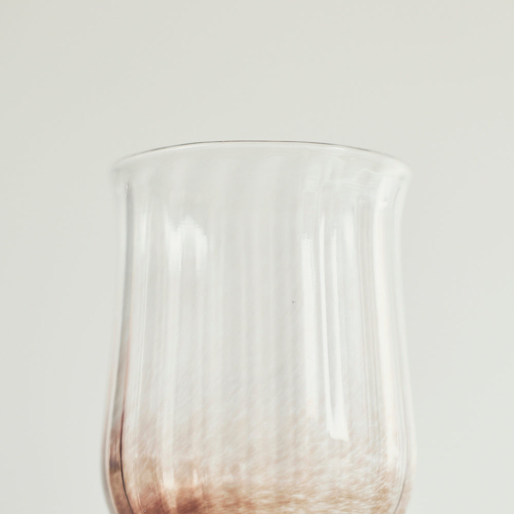 "Hanakage" Sake Cup, Ruby