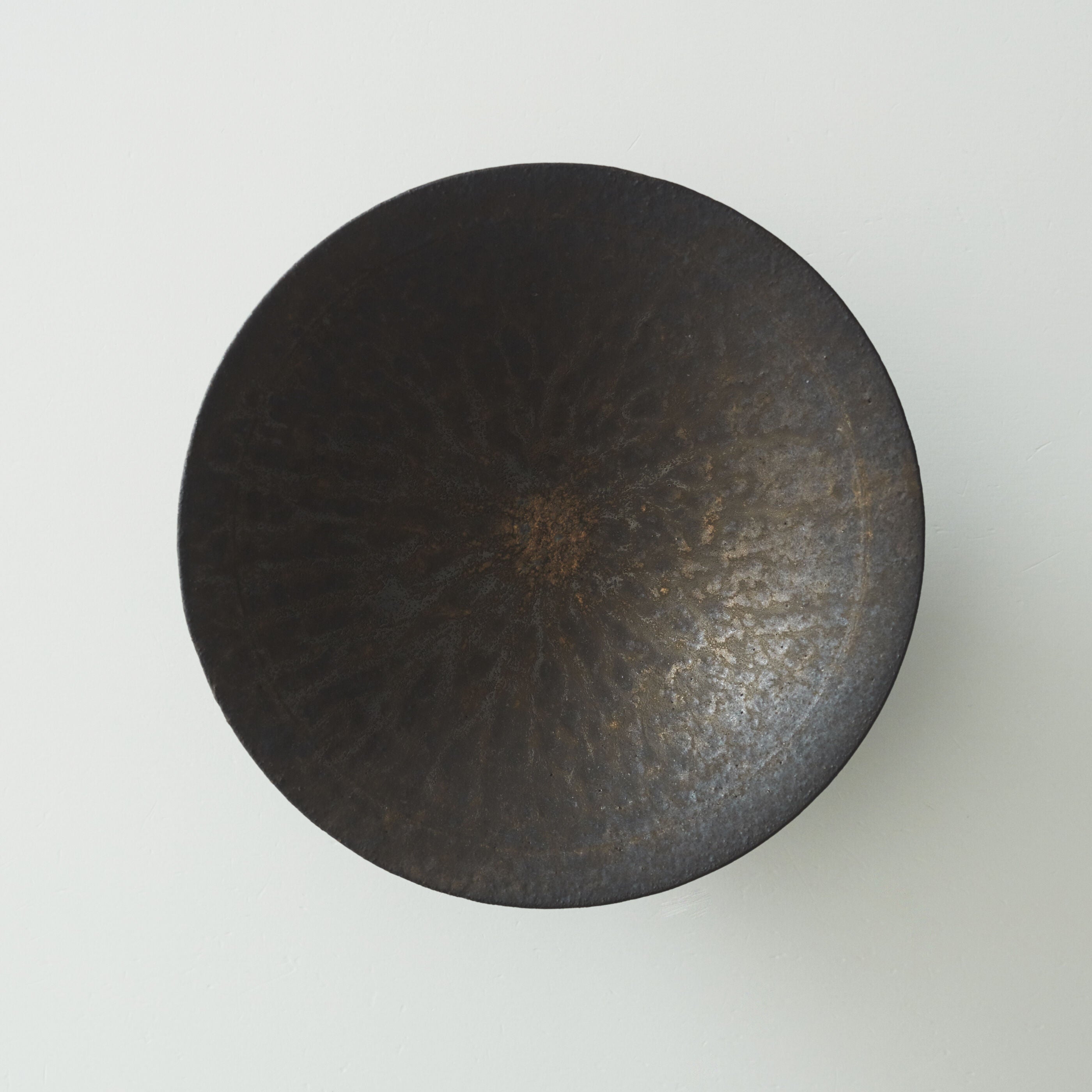 碗L 6.5太阳黑釉