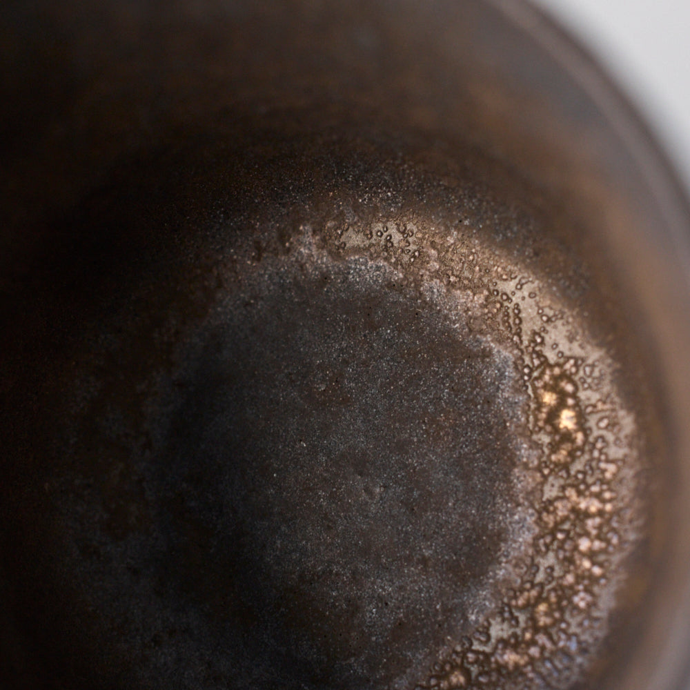 02 そばちょこ(大) 黒釉