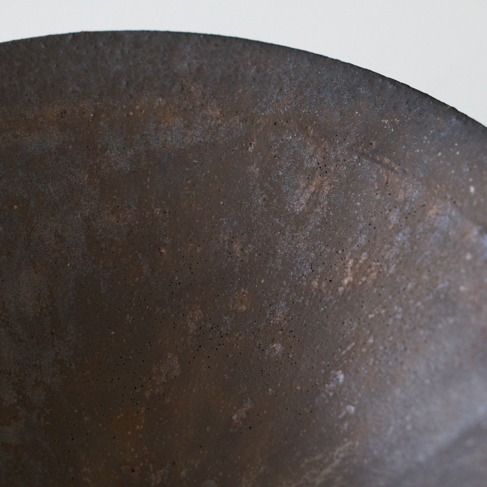 10 鉢M 黒釉