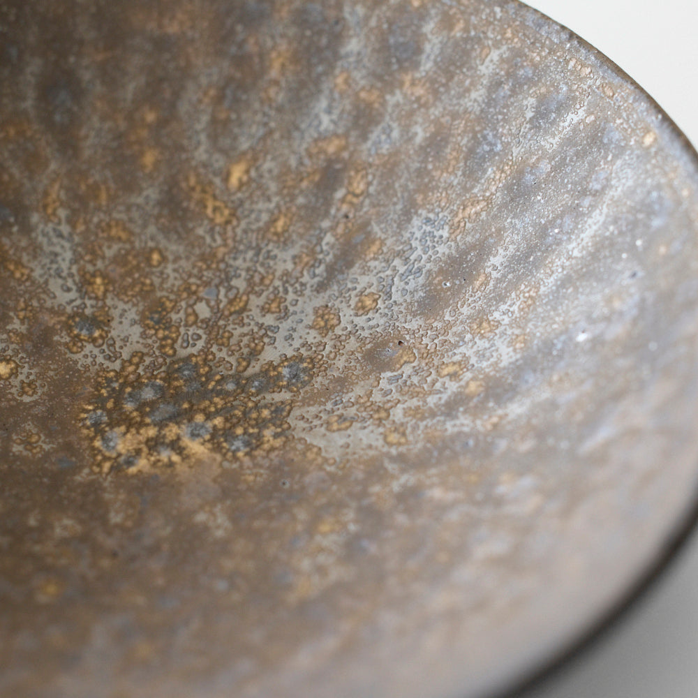 06 平鉢5寸 黒釉