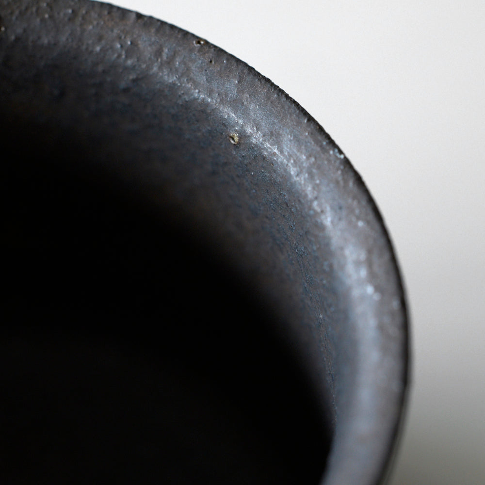 23 デザートカップ 黒釉