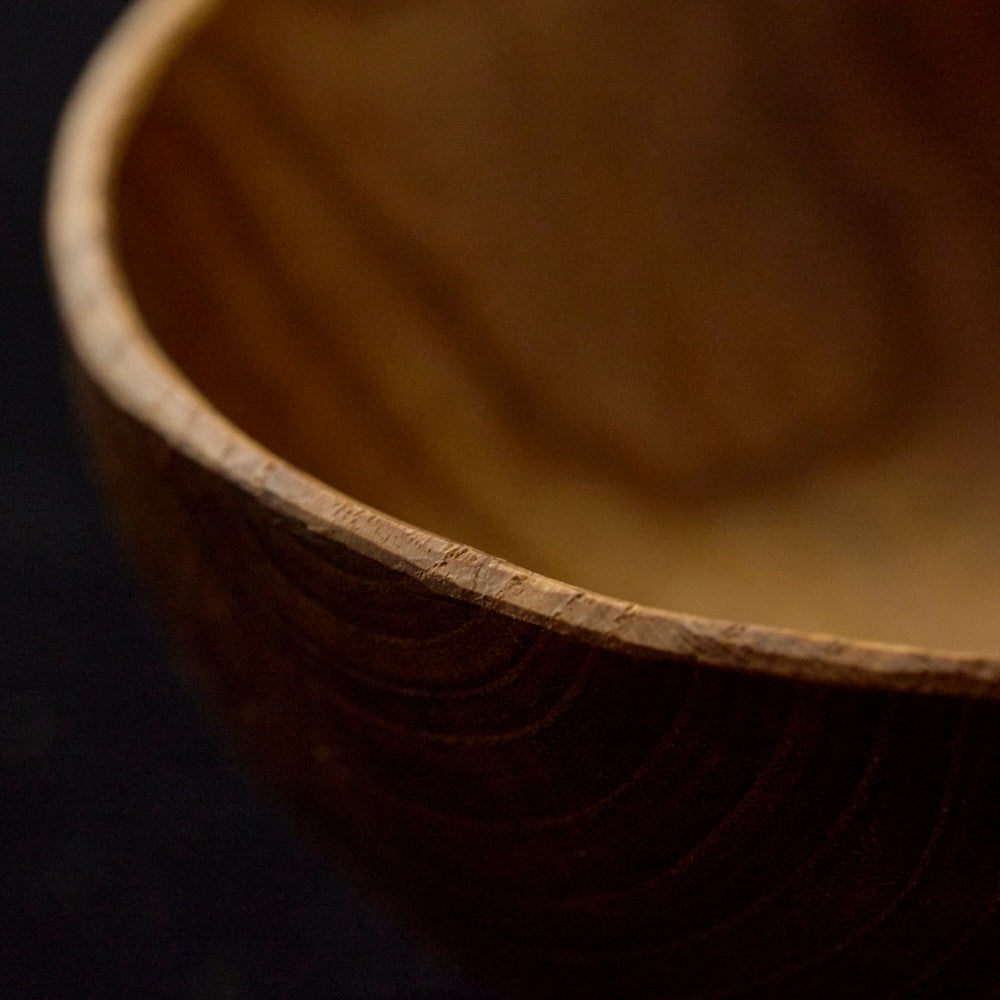 Handed Bowl Ash + Beeswax Chestnut