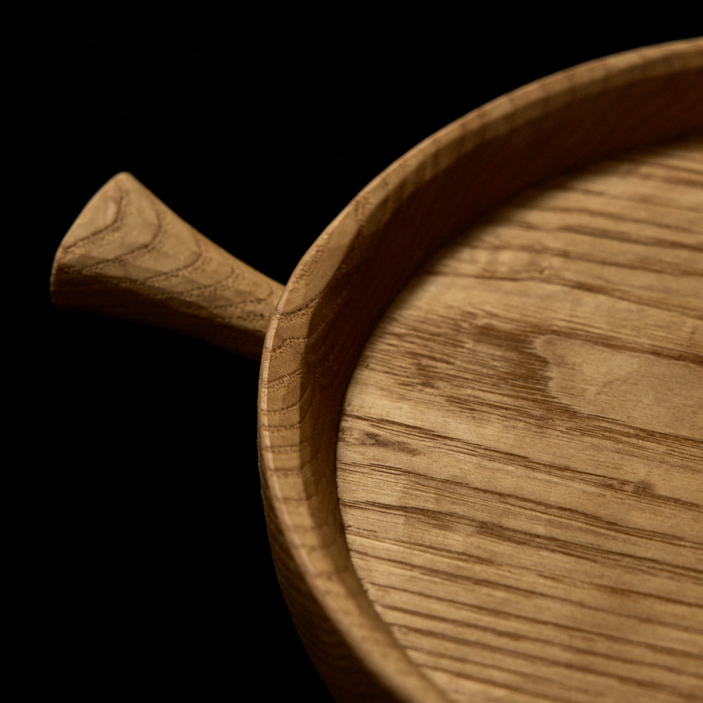 Handed Bowl Ash + Beeswax Chestnut