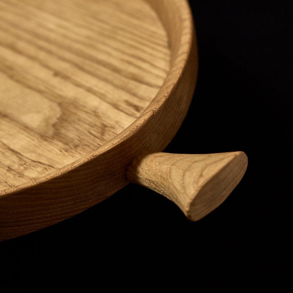 Handed Bowl Ash + Beeswax Chestnut