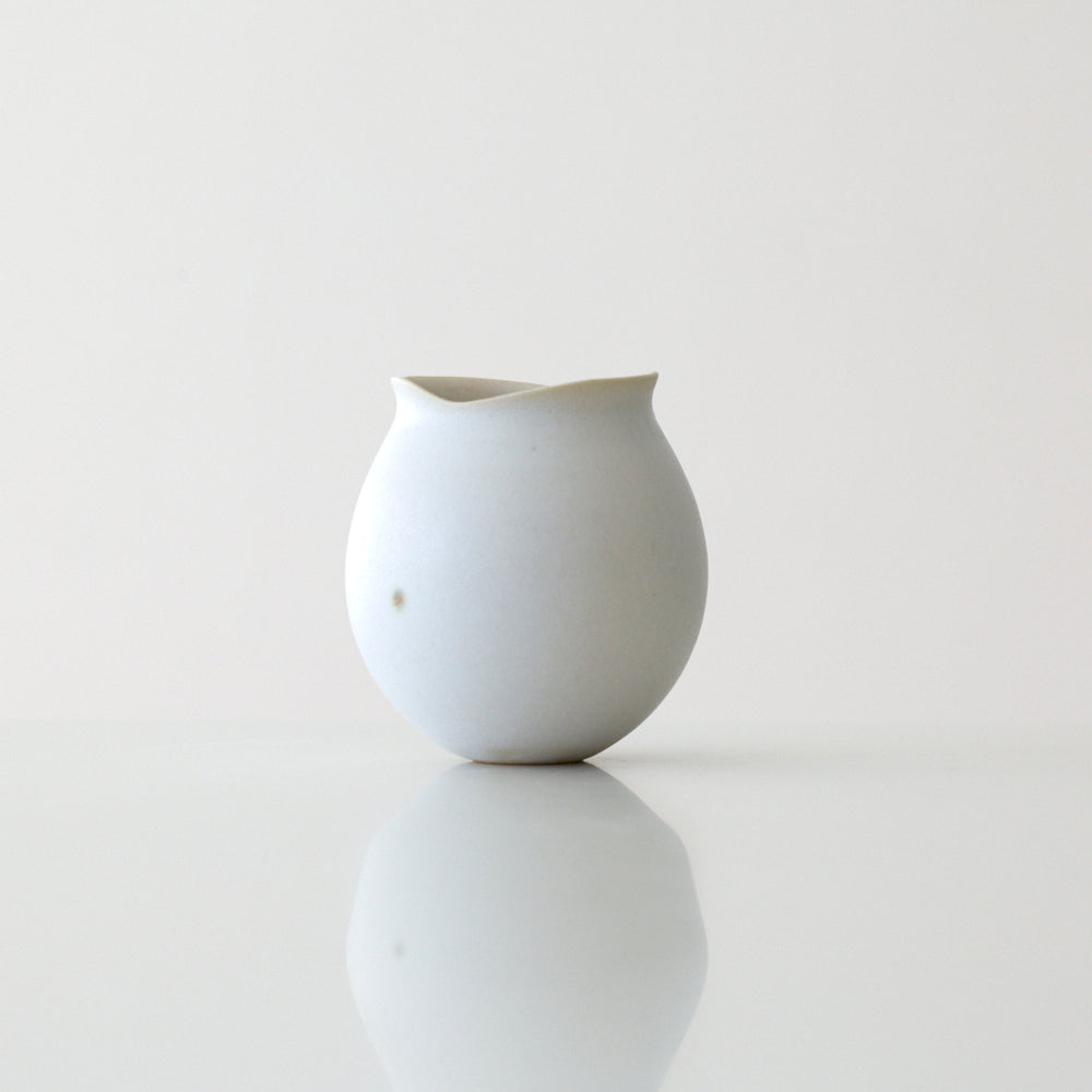 16 茶杯うつろい 白マット