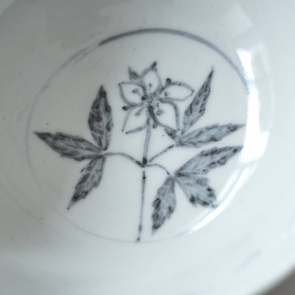 55G 染付碗(ヒメイチゲ)